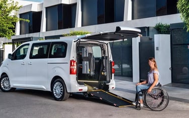 Furgoneta adaptada segunda mano