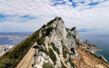 Gibraltar rock viewpoint