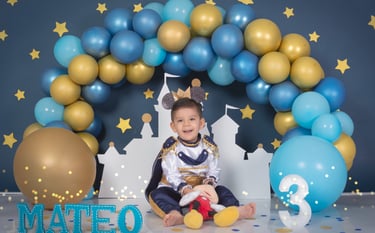 a baby boy in a mickey mouse costume