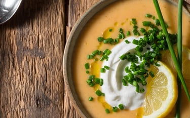 garnishes in soups