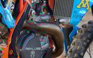Decallab Custom Graphics 2018 KTM 450 SFX Zoom View Right Side