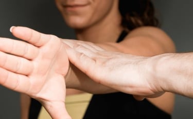 Urgence ostéopathique ave un insupportable au bras 