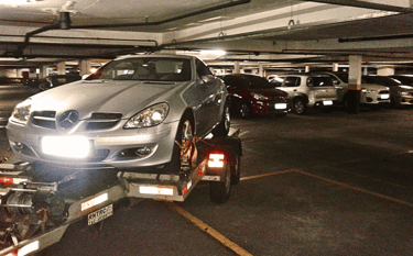 Guincho 24h, guincho para garagem sub solo