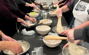 Sourdough stretch & fold