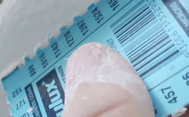 Intumescent Painters, checking wet film thickness. In Sydney.