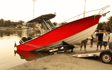 Transporte de lanchas