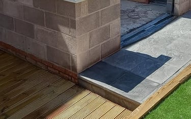 concrete slabs layed by general builds