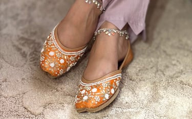 Pure Leather Ethnic Jutti