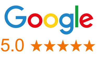 Google 5 star rating graphic