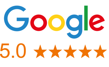 Google 5 star rating graphic