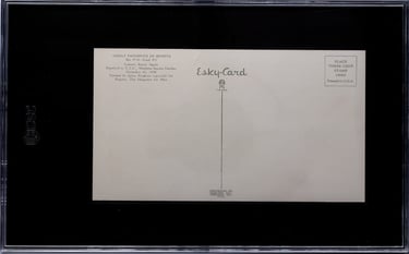 1945 Esquire Great Moments in Sports set #14 Hank Luisetti