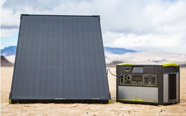 generador eléctrico solar camper las palmas