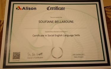 certificate international diplome diploma certificat شهادة دبلوم عالمي دولي أليسون