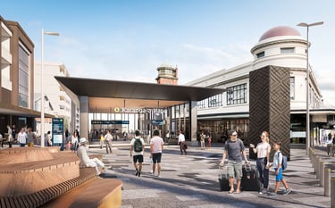 City Rail Link Karangahape Station