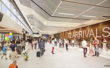 Melbourne International Airport Arrivals Hall Redevelopment