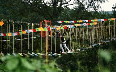 Rope Course Construction SAM Zipline