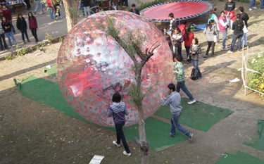 Zorbing Ball Zipline India