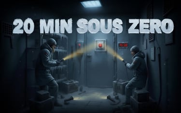 Salle 20 Min Sous Zéro - escape game chambre froide Hyères