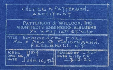 Image of house blueprint
