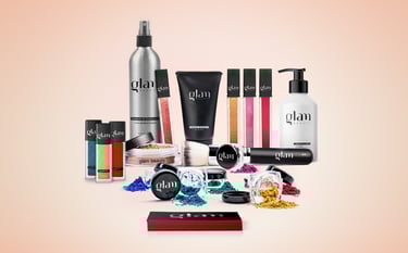 Brand Design Identity Glam Beauty Cosmetics