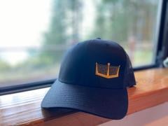 Mini Dinking Snapback Hat in Black