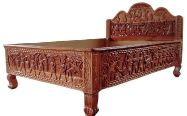 Modern Teak Lounger – Simple and Elegant Wooden Furniture