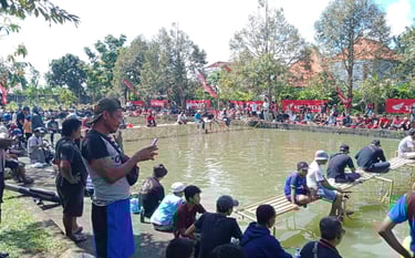 Suasana Arena Pemancingan