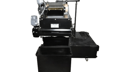 Compact band coolant filter for grinding applications