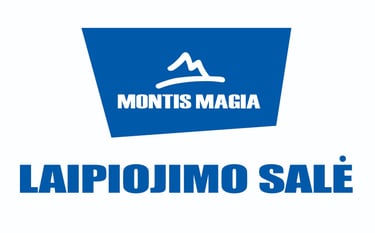A logo for a climbing club Montis Magia