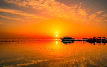 Sunset in Hurghada