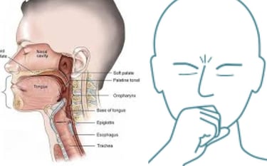 Mucus running from the nose to the throat bad experience