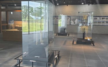 Silla Dynasty Tombs Information Centre display