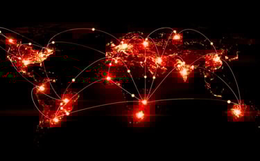 Network attack, cyber security mayham