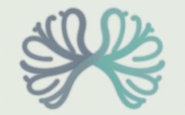 An abstract, empathetic image representing neurological harmony. Soft, flowing lines in #1A2F2F and #4B7F7F intersect over a calm, light #AECDCB background, suggesting safe and effective neural pain modulation without the chaos of addiction.