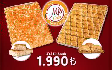 İstanbul Tepsi Baklava Börek Sipariş