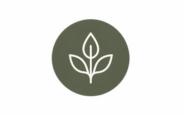 Emotional wellness and life coaching icon representing clarity, mindfulness, and inner balance