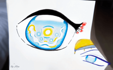exploring eye shapes illustration