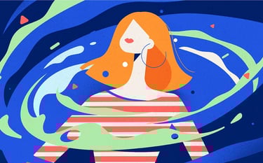 Character Design illustration 2D motion Design Paris