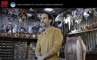 SBCC article on artist Tal Avitzur.
