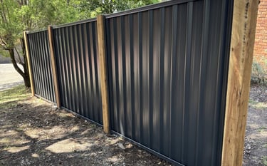 Colourbond fencing