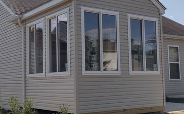 Home room addition construction in Columbus, Ohio