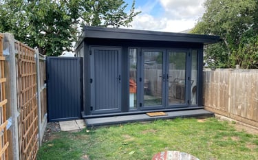 Composite-wood-garden-room-with-integral-store-room