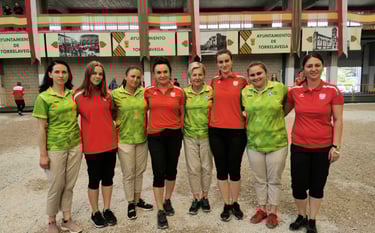 Lietuvos petankės moterų rinktinė Ispanijoje