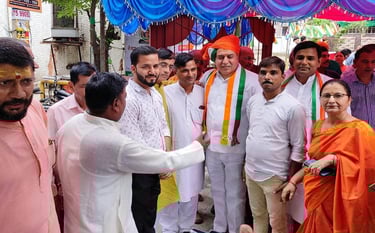 Santosh khanduri with trust