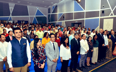 Chamber India's president at the event