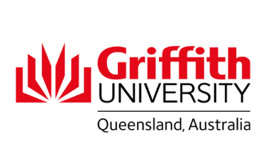 a logo for Griffith University
