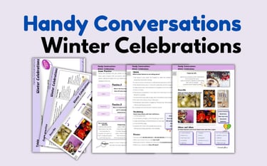 winter celebrations around the worlds english lesson plan pdf