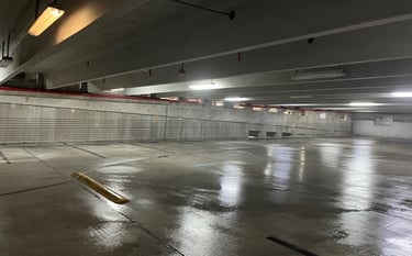 concrete parking garage pressure cleaning service fort lauderdale
