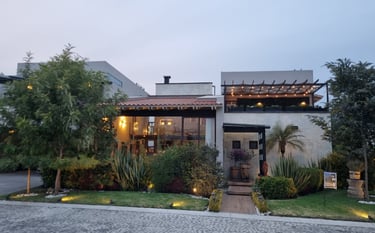 a house with a large garden and a driveway