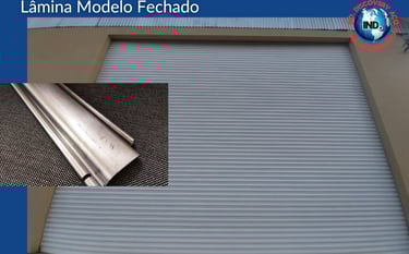 porta de enrolar automatica